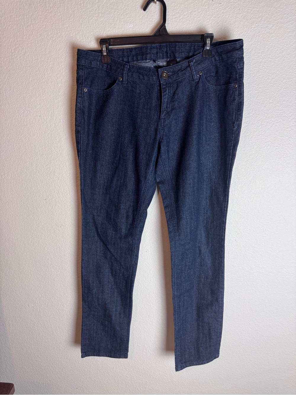 City Streets Juniors Skinny Jeans Dark Wash Blue Stretch Denim 13
